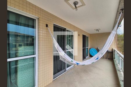 Varanda de apartamento à venda com 3 quartos, 125m² em Recreio dos Bandeirantes, Rio de Janeiro