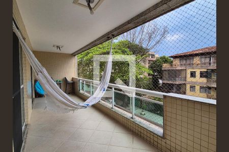 Varanda de apartamento à venda com 3 quartos, 125m² em Recreio dos Bandeirantes, Rio de Janeiro