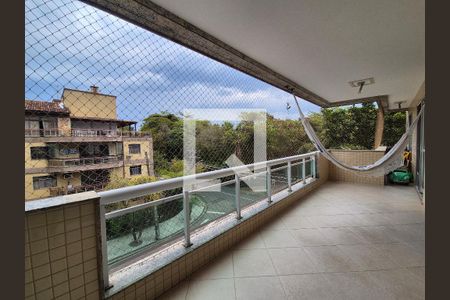 Varanda de apartamento à venda com 3 quartos, 125m² em Recreio dos Bandeirantes, Rio de Janeiro
