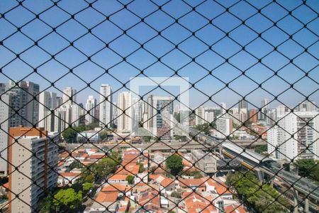 Vista Sala de apartamento à venda com 3 quartos, 139m² em Brooklin, São Paulo