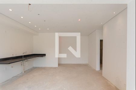 Sala/Cozinha de apartamento à venda com 2 quartos, 68m² em Swiss Park, Campinas