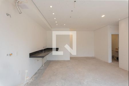 Sala/Cozinha de apartamento à venda com 2 quartos, 68m² em Swiss Park, Campinas