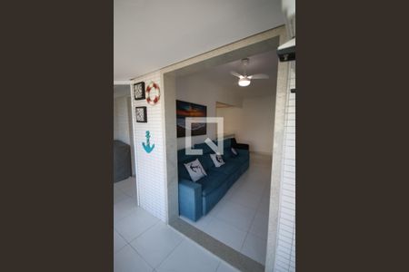 Varanda da Sala de apartamento para alugar com 2 quartos, 78m² em Vila Caiçara, Praia Grande