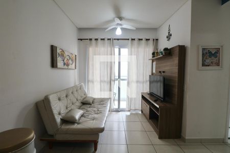 Sala de apartamento para alugar com 2 quartos, 59m² em Vila Julia, Guarujá