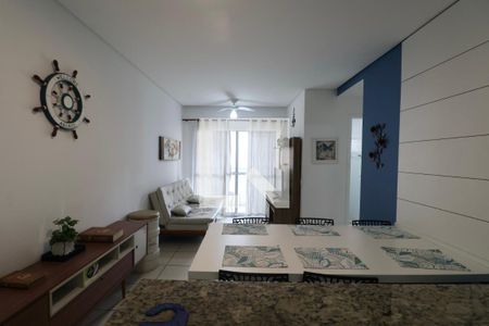 Sala de apartamento para alugar com 2 quartos, 59m² em Vila Julia, Guarujá