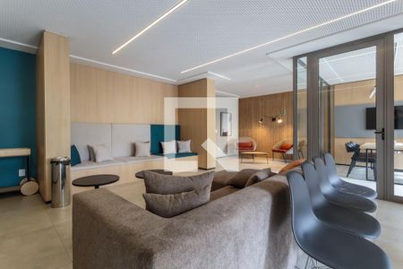 Área comum de kitnet/studio à venda com 1 quarto, 24m² em Vila Nova Conceição, São Paulo
