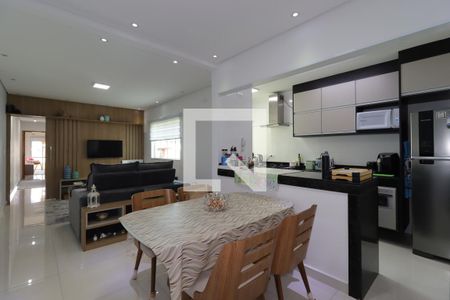 Sala de Jantar de apartamento à venda com 3 quartos, 180m² em Campestre, Santo André