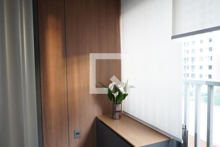 Sacada do Studio de kitnet/studio para alugar com 1 quarto, 25m² em Vila Regente Feijó, São Paulo