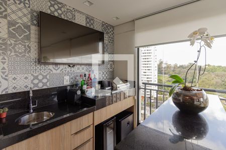 Varanda gourmet de apartamento à venda com 2 quartos, 65m² em Jardim Ampliacao, São Paulo