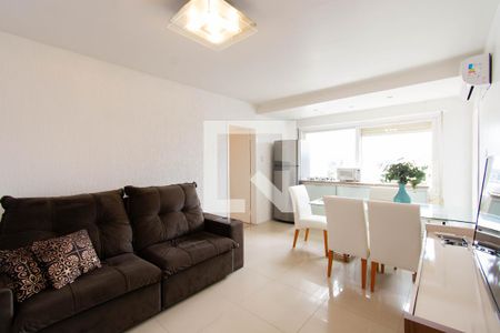 Sala de apartamento para alugar com 3 quartos, 68m² em Centro, Canoas