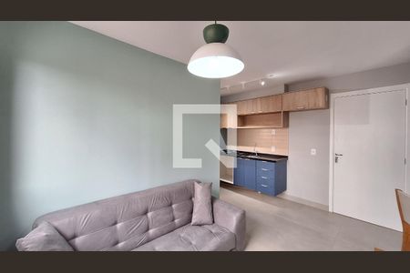 Sala/Cozinha de apartamento à venda com 2 quartos, 34m² em Barra Funda, São Paulo