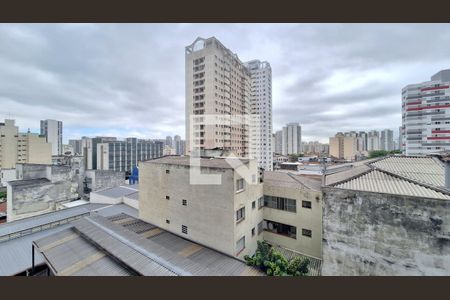 Vista Sala/Cozinha de apartamento à venda com 2 quartos, 34m² em Barra Funda, São Paulo