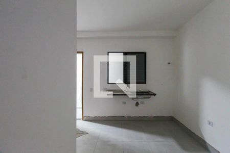 Sala/Cozinha de apartamento para alugar com 1 quarto, 30m² em Vila Paulo Silas, São Paulo