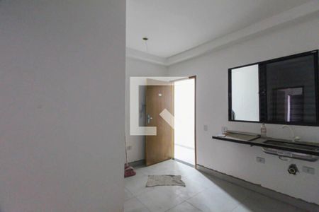 Sala/Cozinha de apartamento para alugar com 1 quarto, 30m² em Vila Paulo Silas, São Paulo