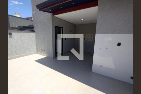 Área Externa de casa à venda com 2 quartos, 80m² em Parque das Nações, Santo André