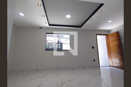 Sala/Cozinha de casa à venda com 2 quartos, 80m² em Parque das Nações, Santo André