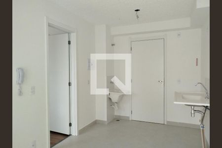Sala/Cozinha de kitnet/studio para alugar com 1 quarto, 27m² em Penha de França, São Paulo