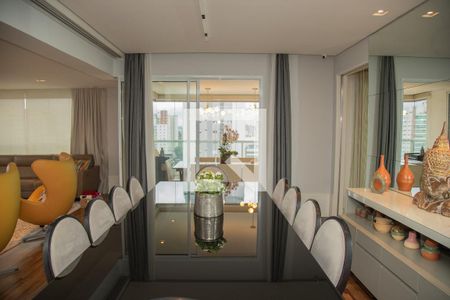 Sala de Jantar de apartamento à venda com 4 quartos, 385m² em Campo Belo, São Paulo
