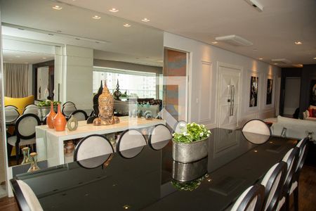 Sala de Jantar de apartamento à venda com 4 quartos, 385m² em Campo Belo, São Paulo