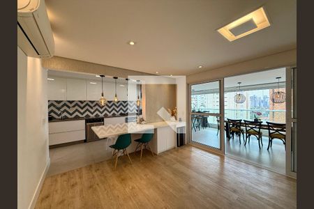Sala de apartamento à venda com 3 quartos, 164m² em Brooklin, São Paulo