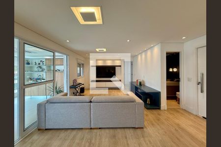 Sala de apartamento à venda com 3 quartos, 164m² em Brooklin, São Paulo