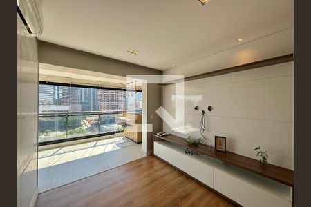 Sala de apartamento à venda com 2 quartos, 70m² em Chácara Santo Antônio (zona Sul), São Paulo