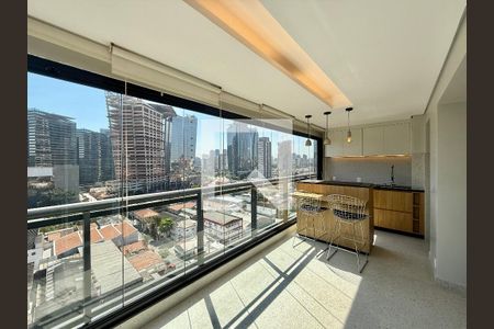 Varanda de apartamento à venda com 2 quartos, 70m² em Chácara Santo Antônio (zona Sul), São Paulo