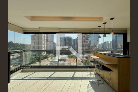 Varanda de apartamento à venda com 2 quartos, 70m² em Chácara Santo Antônio (zona Sul), São Paulo