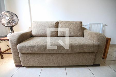 Detalhe Sala de apartamento para alugar com 1 quarto, 63m² em Aviação, Praia Grande