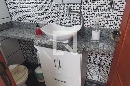 Lavabo de casa de condomínio à venda com 4 quartos, 129m² em Taquara, Rio de Janeiro