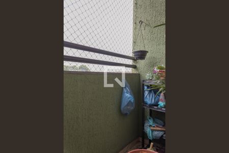 Varanda da Sala de apartamento à venda com 2 quartos, 53m² em Santa Terezinha, São Bernardo do Campo