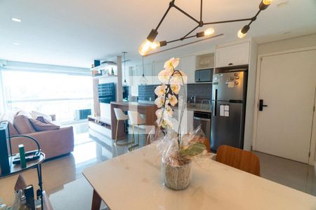 Sala de apartamento para alugar com 2 quartos, 60m² em Jardim Prudência, São Paulo