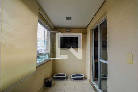 Varanda da Sala de apartamento à venda com 2 quartos, 77m² em Campestre, Santo André