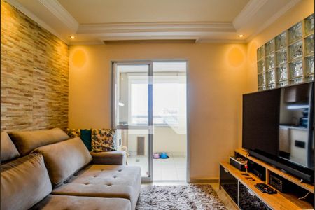 Sala de apartamento à venda com 2 quartos, 77m² em Campestre, Santo André