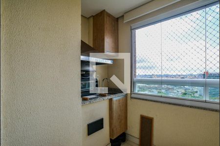 Varanda da Sala de apartamento à venda com 2 quartos, 77m² em Campestre, Santo André