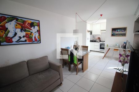 Sala de apartamento à venda com 2 quartos, 54m² em Santa Helena, Belo Horizonte