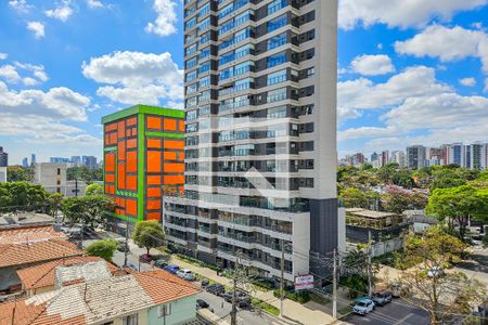 Vista da Varanda de apartamento para alugar com 2 quartos, 71m² em Brooklin, São Paulo