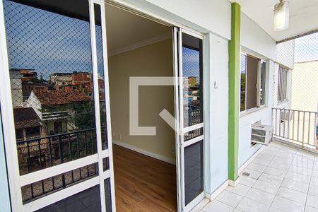 Varanda de apartamento à venda com 2 quartos, 84m² em Taquara, Rio de Janeiro