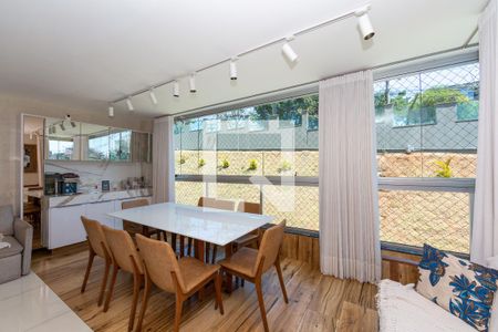 Sala de apartamento à venda com 4 quartos, 108m² em Buritis, Belo Horizonte