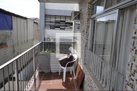 Varanda da Sala de apartamento à venda com 2 quartos, 60m² em Riachuelo, Rio de Janeiro