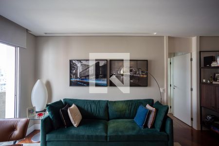 Sala de apartamento à venda com 1 quarto, 57m² em Vila Nova Conceição, São Paulo