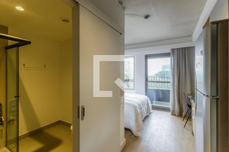 Studio de kitnet/studio para alugar com 1 quarto, 22m² em Indianópolis, São Paulo