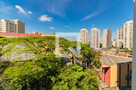 Vista da Varanda da Sala/Cozinha de kitnet/studio à venda com 1 quarto, 30m² em Vila Santa Catarina, São Paulo