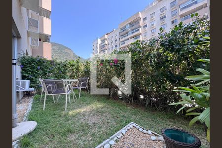 Varanda / Área Garden de apartamento à venda com 2 quartos, 85m² em Recreio dos Bandeirantes, Rio de Janeiro