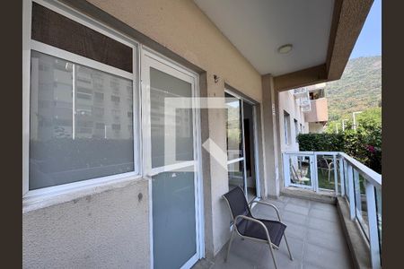 Varanda / Área Garden de apartamento à venda com 2 quartos, 85m² em Recreio dos Bandeirantes, Rio de Janeiro