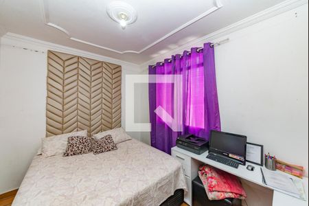 Quarto 1 de apartamento para alugar com 2 quartos, 44m² em Jardim São José, Belo Horizonte