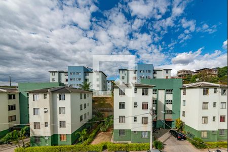 Vista do Quarto 1 de apartamento para alugar com 2 quartos, 44m² em Jardim São José, Belo Horizonte