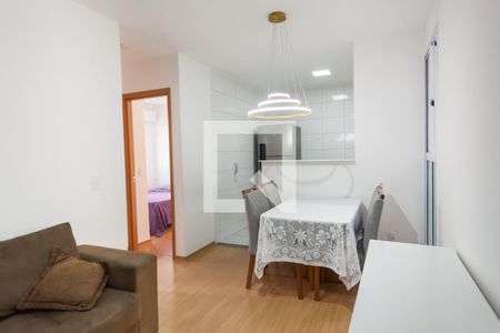 Sala de apartamento para alugar com 2 quartos, 45m² em Tres Barras, Contagem