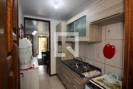 Cozinha de casa à venda com 2 quartos, 49m² em Aberta dos Morros, Porto Alegre