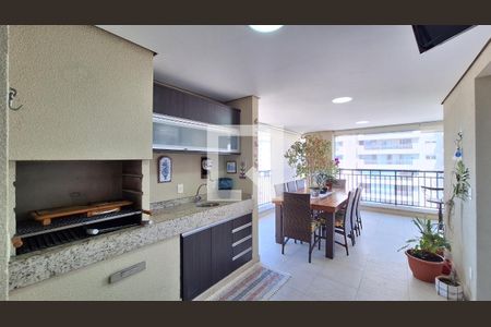 Varanda de apartamento à venda com 3 quartos, 223m² em Vila Romana, São Paulo